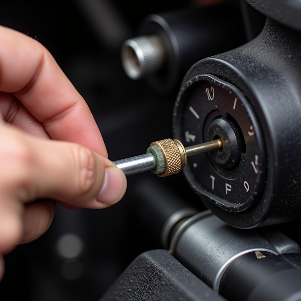 Checking the Oil Level in a Seat Ibiza