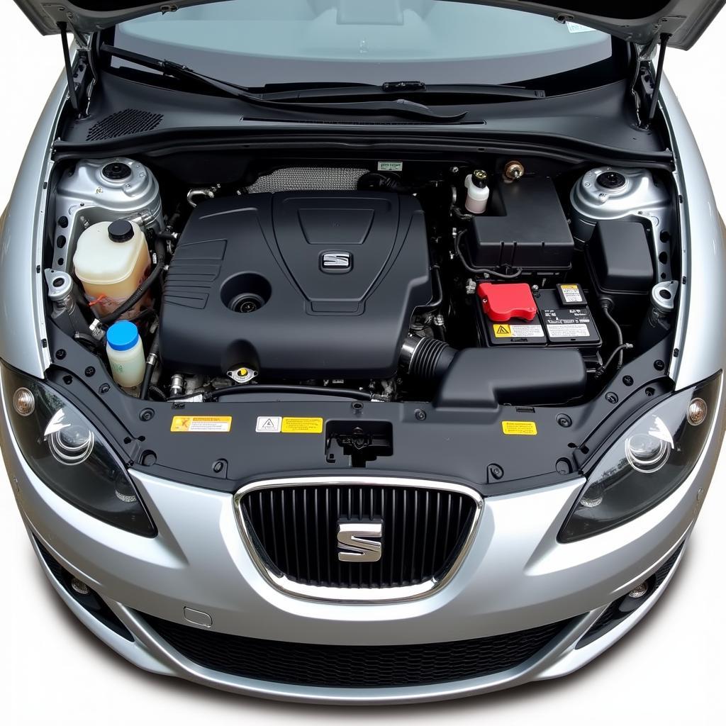 Seat Leon 06 Engine Bay