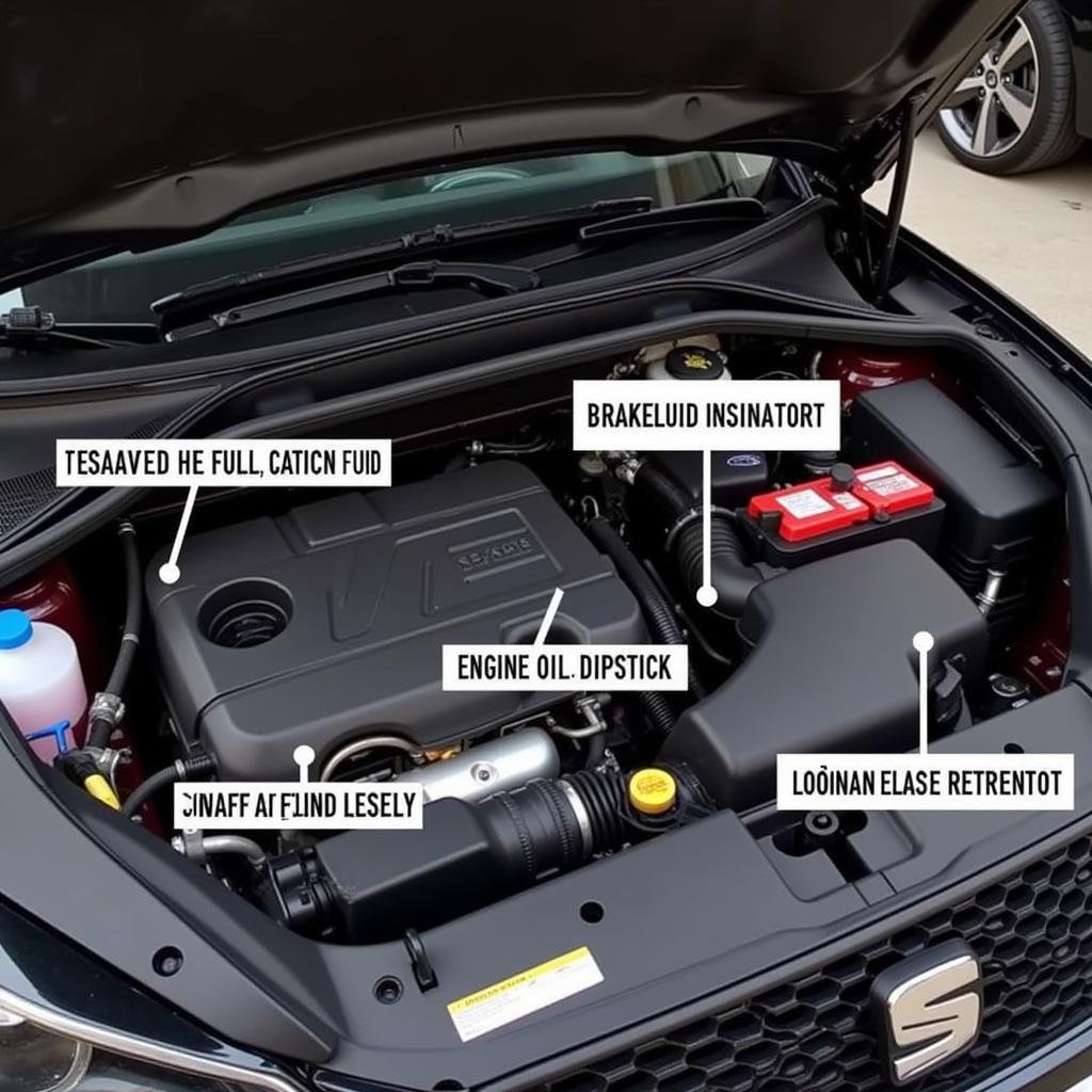 Seat Leon Cupra Engine Bay