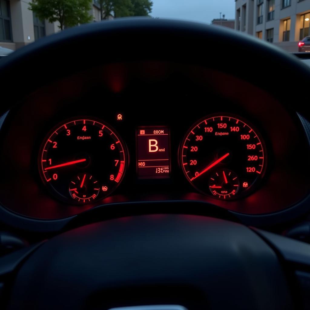 Seat Leon Cupra Engine Warning Light Dashboard