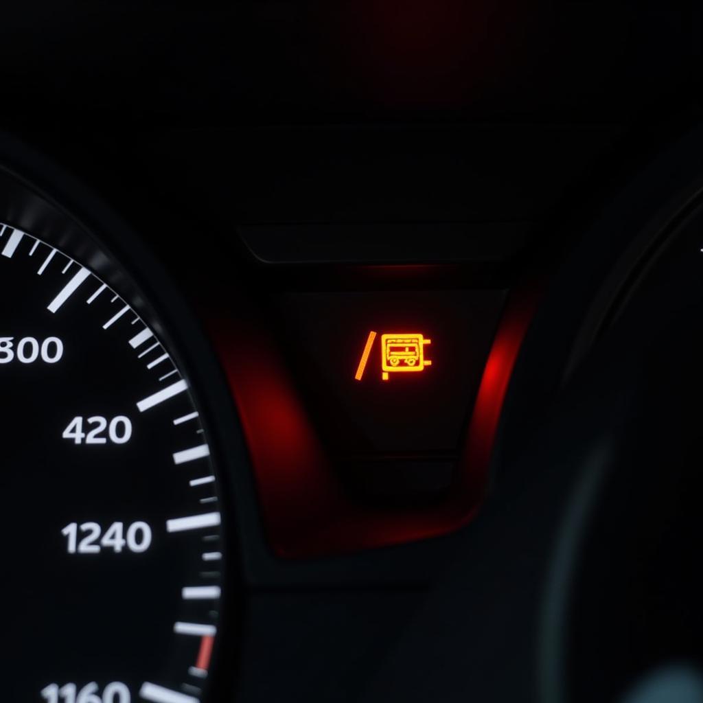 Seat Leon Cupra Engine Warning Light on Dashboard