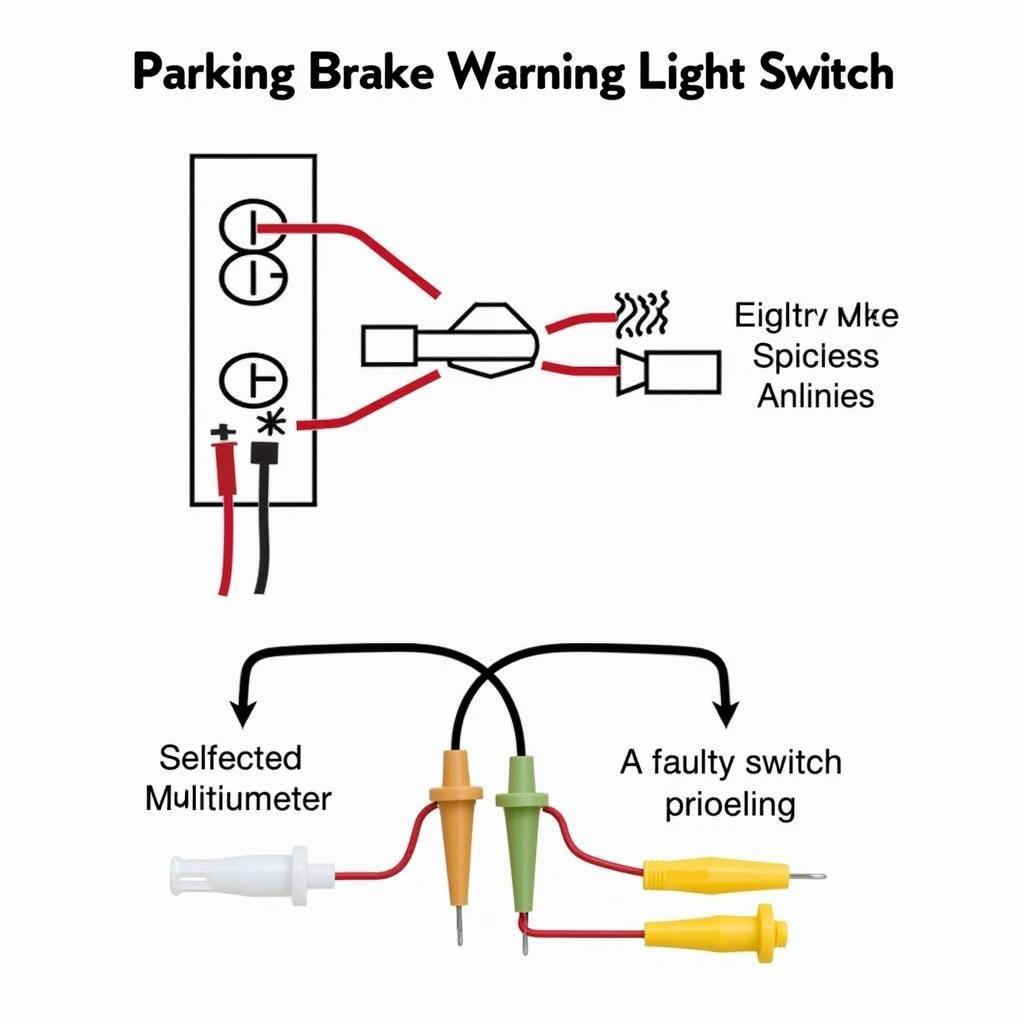 Testing the 2005 Subaru Forester Parking Brake Switch with a Multimeter