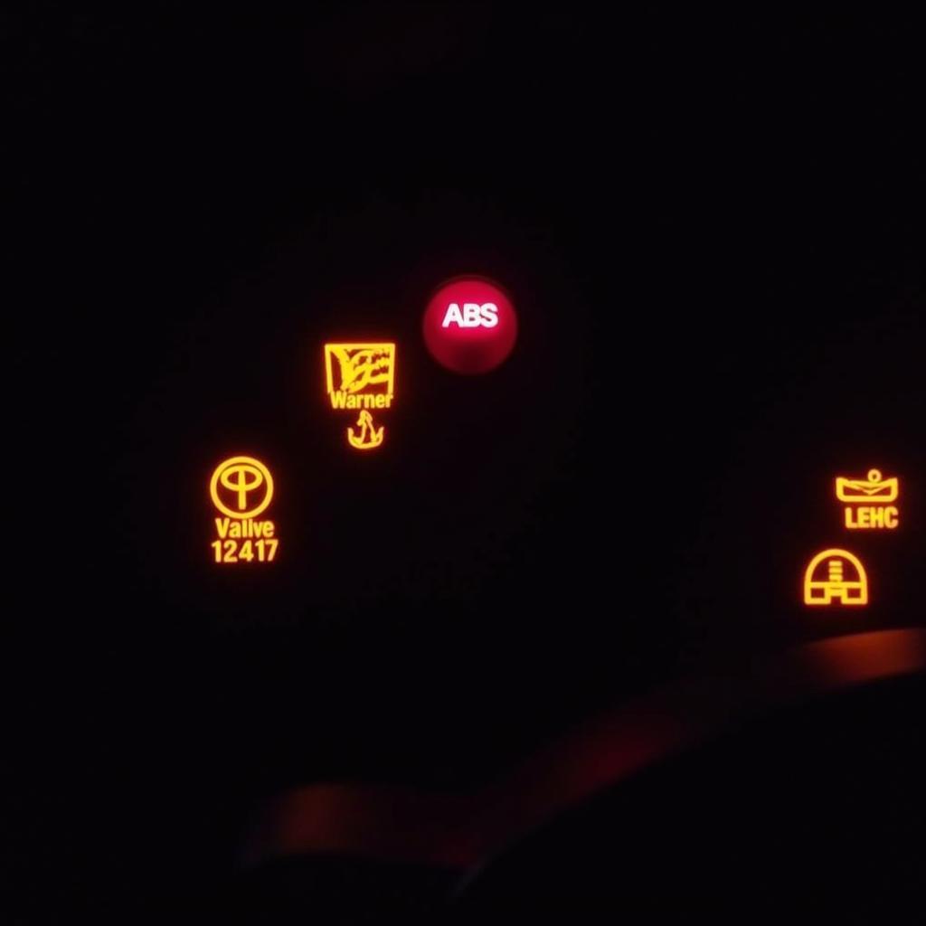 Toyota Dashboard Warning Lights