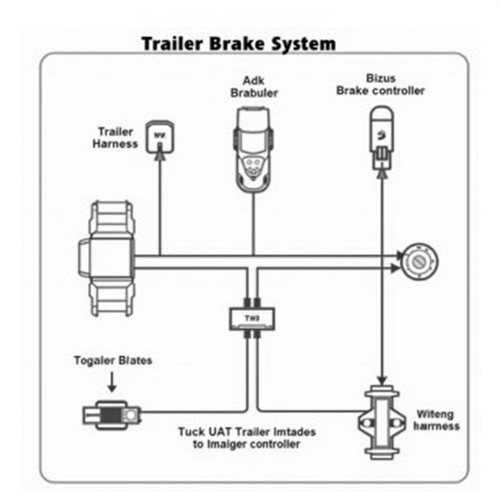 Trailer Brake System Diagram