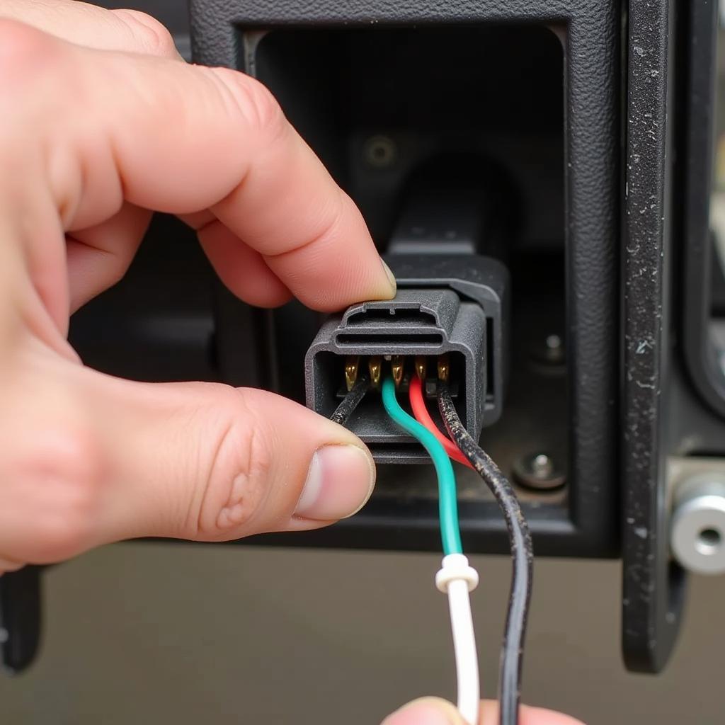 Inspecting the Trailer Wiring Harness