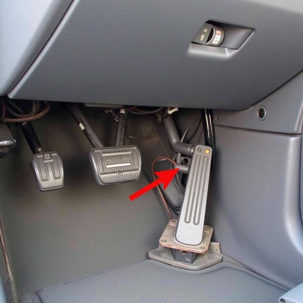 Identifying Brake Light Switch on Volvo V70