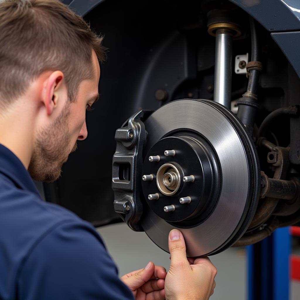 VW Golf Brake System Inspection