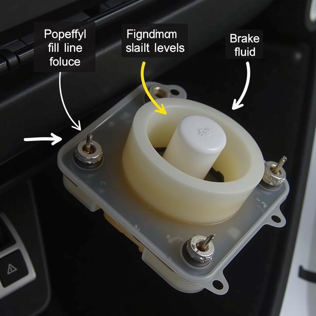 VW New Beetle Brake Fluid Reservoir