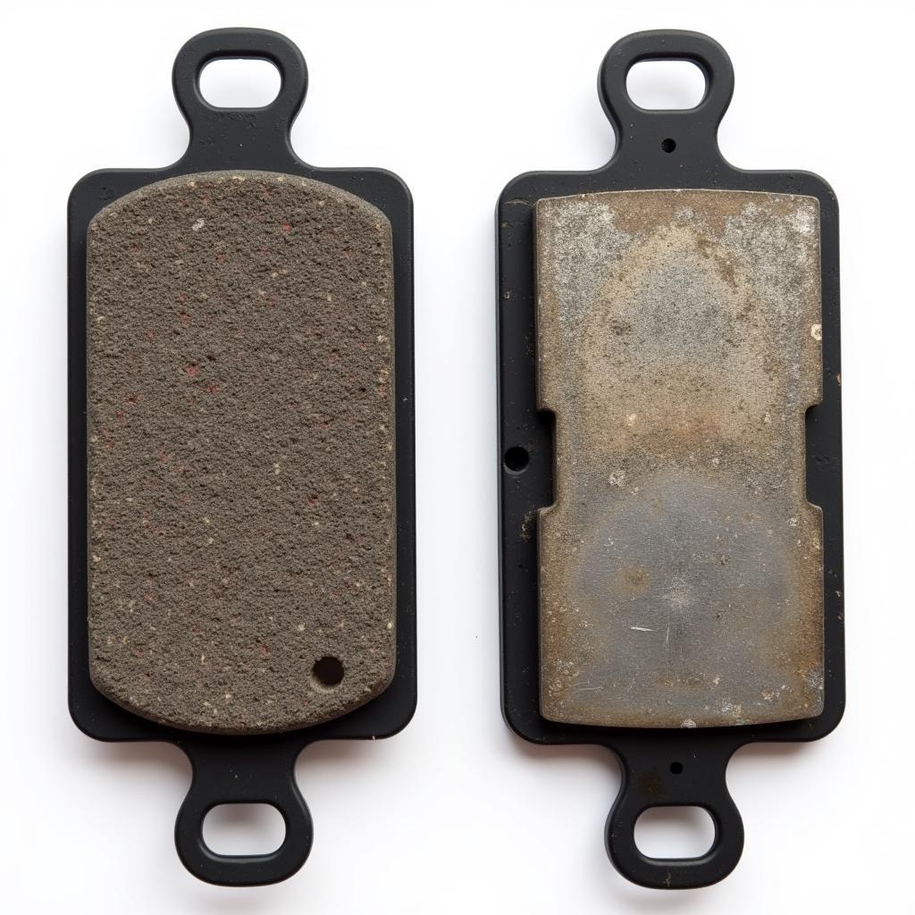 Worn Brake Pads Comparison