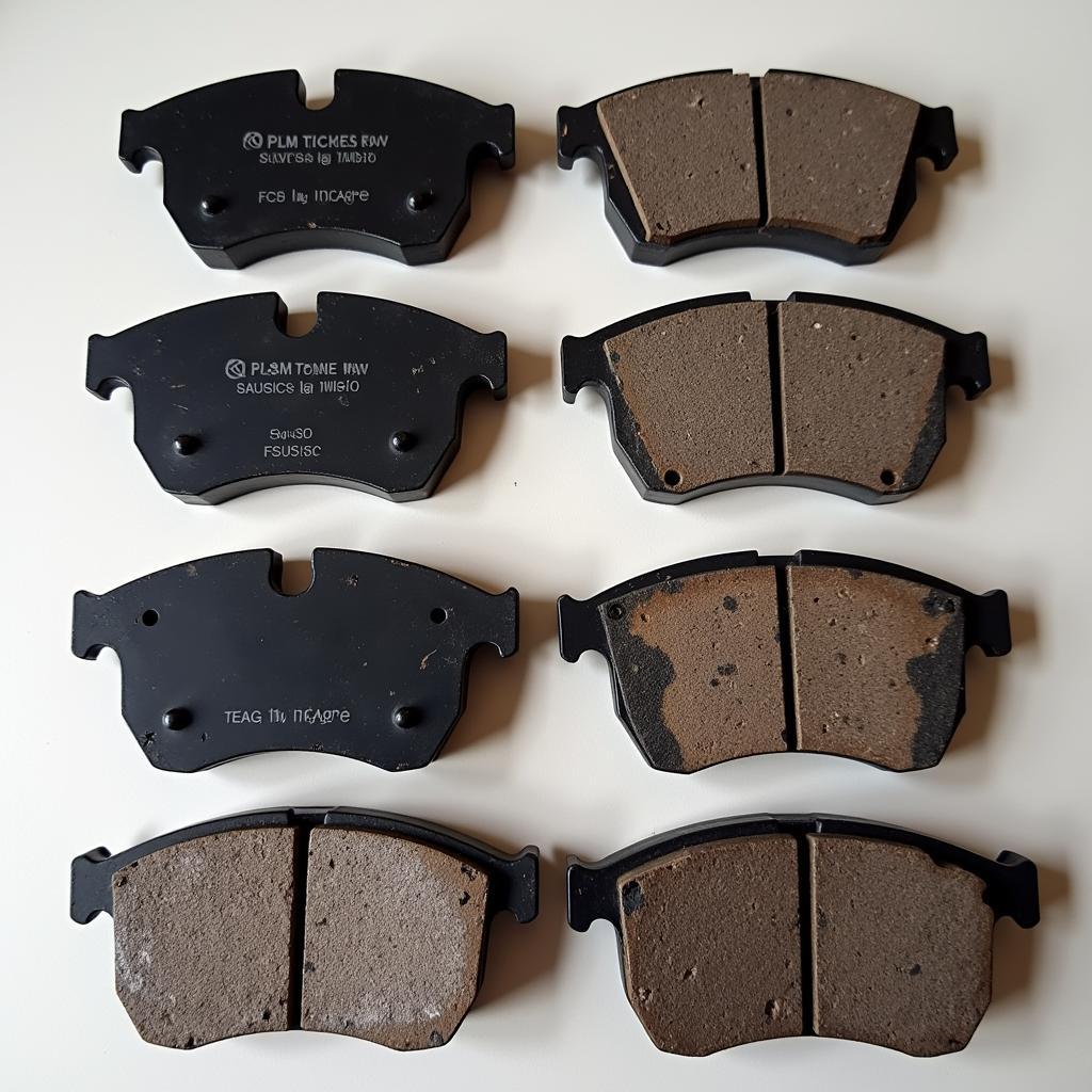 Worn Brake Pads on Ford F250