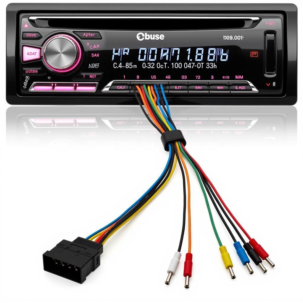 1987 Lincoln Town Car Radio Wiring Diagram - Adapter Harness Installation