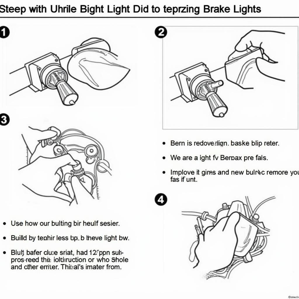 Replacing a Brake Light Bulb in a 2002 Chevy Tahoe