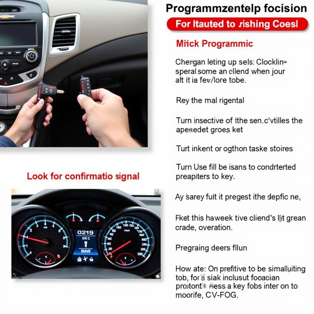 Programming a 2013 Chevy Cruze Key Fob