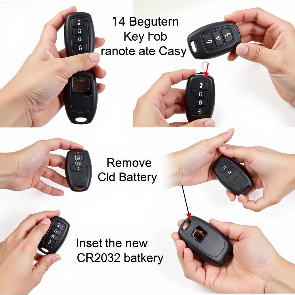 2013 Nissan Altima Key Fob Battery Replacement Steps