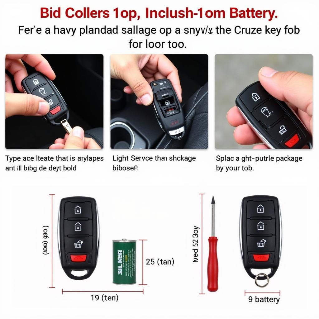 Replacing the Battery in a 2015 Chevy Cruze Key Fob