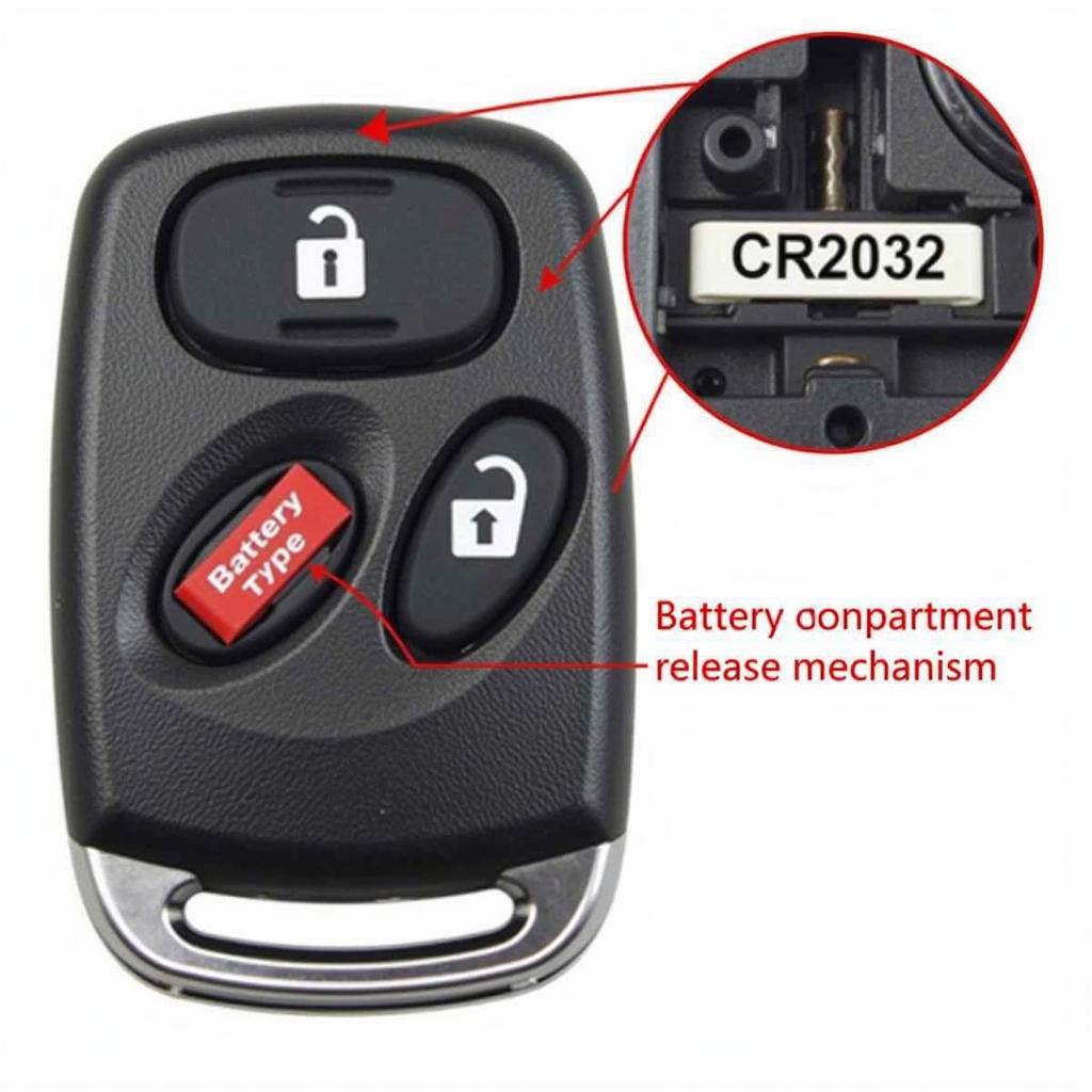 Identifying the correct CR2032 battery for a 2015 Honda CRV key fob