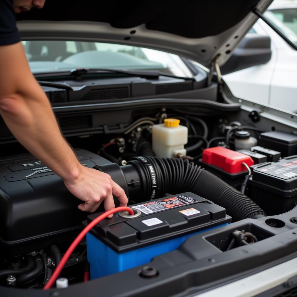 Installing a New Battery in a 2017 Dodge Ram