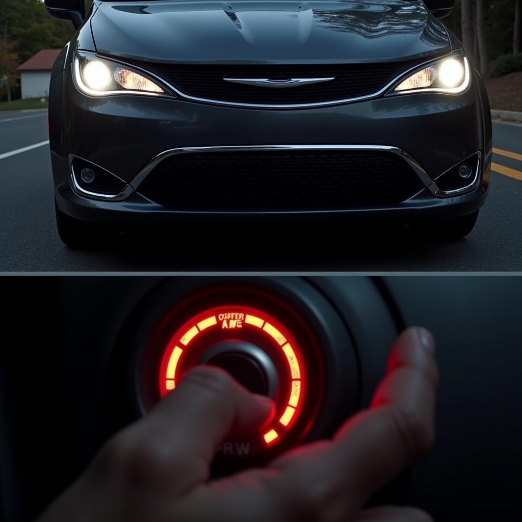 2018 Chrysler Pacifica Battery Symptoms: Slow Cranking, Dim Headlights, and Dashboard Warning Lights