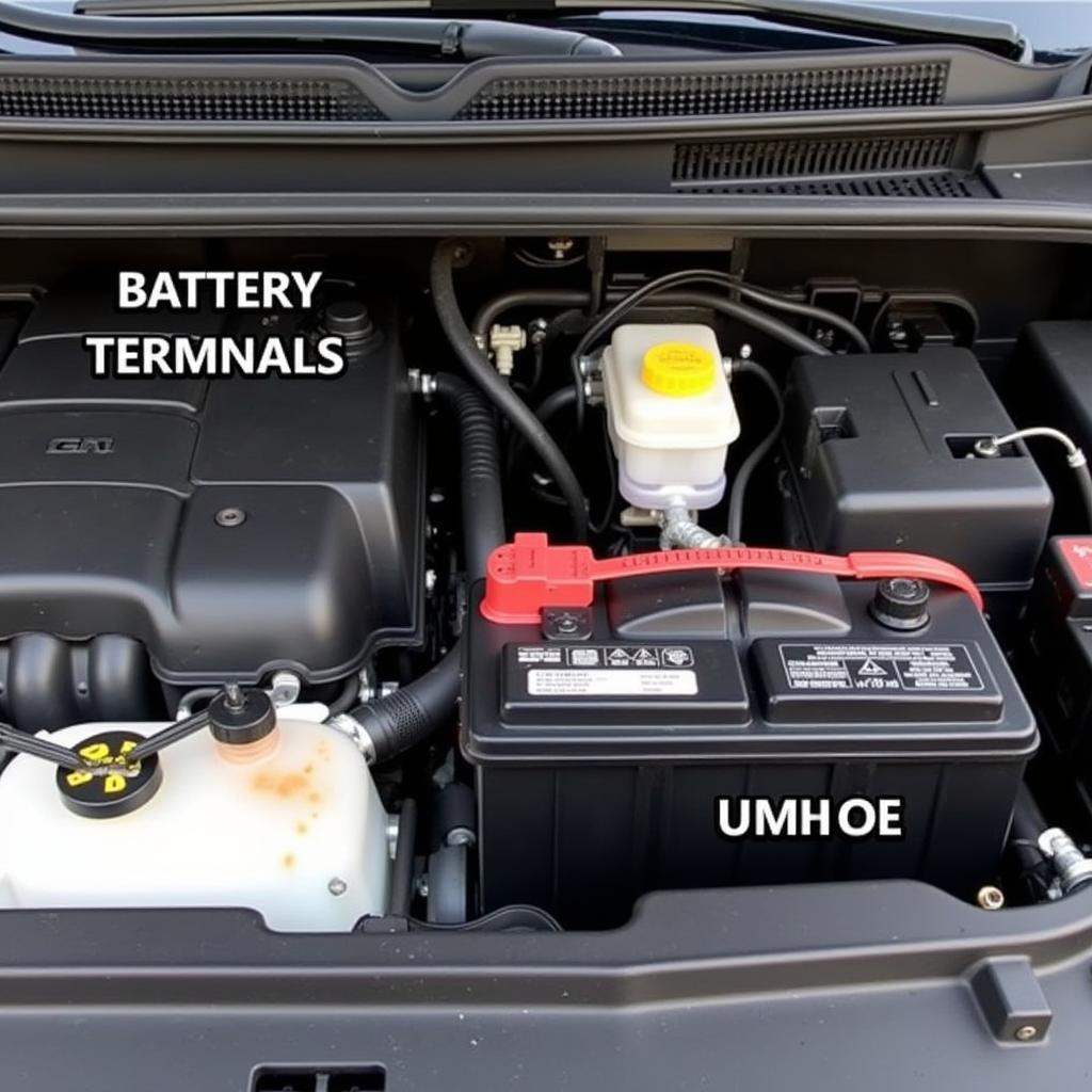 2018 GMC Terrain Battery Location