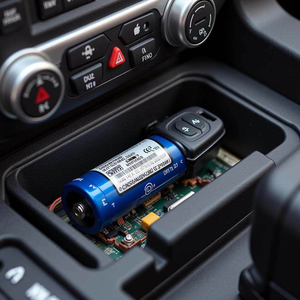 Identifying the 2021 Silverado Key Fob Battery Location