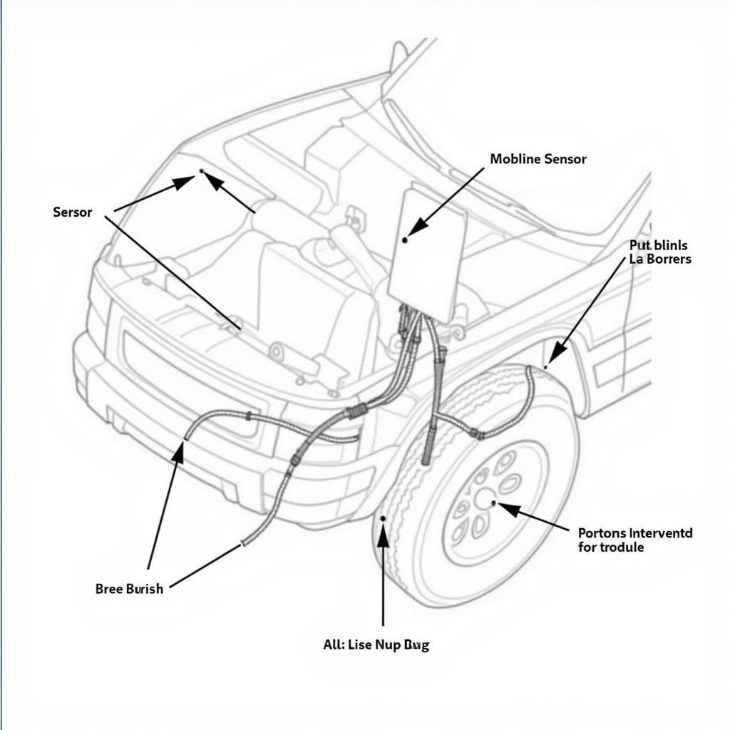 ABS System Diagram for a 1999 Jeep Grand Cherokee