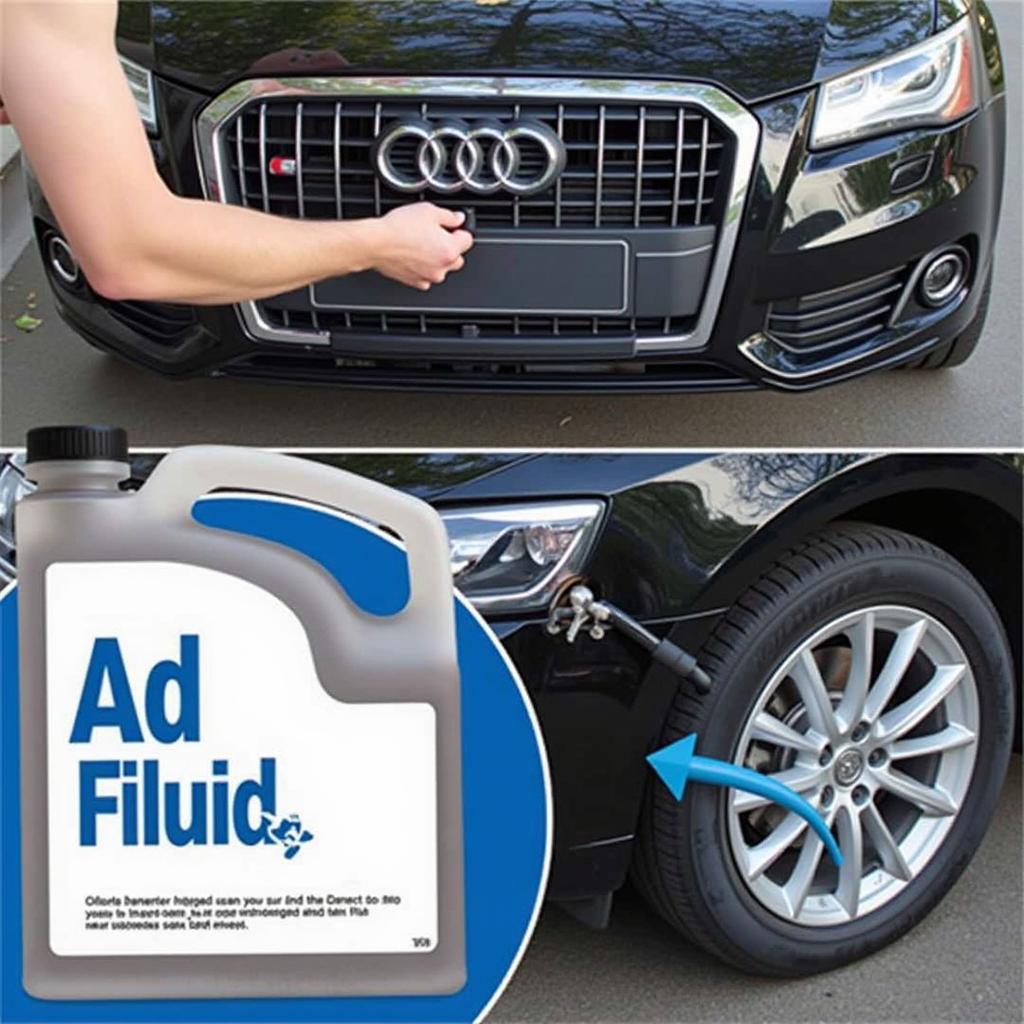 Refilling AdBlue in an Audi Q5