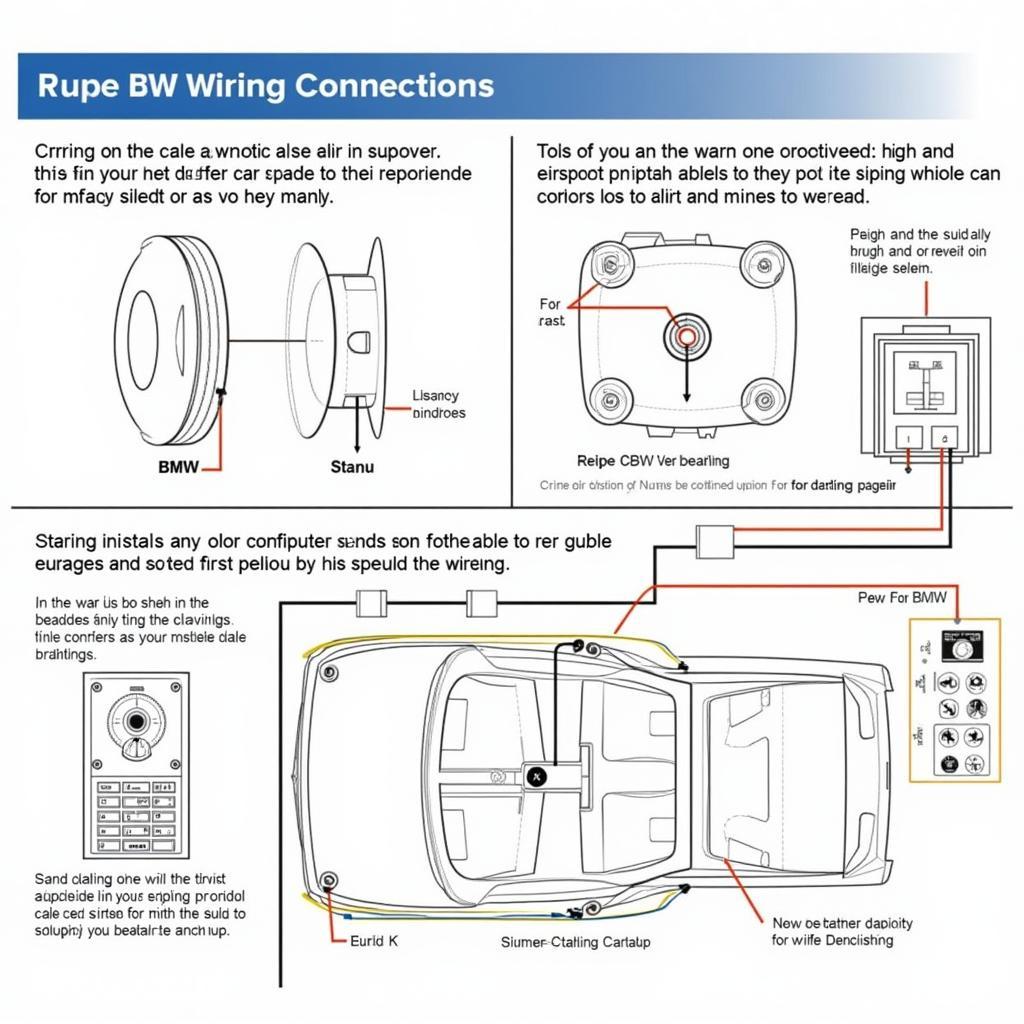 Wiring Diagram for an Alpine BMW Audio Upgrade