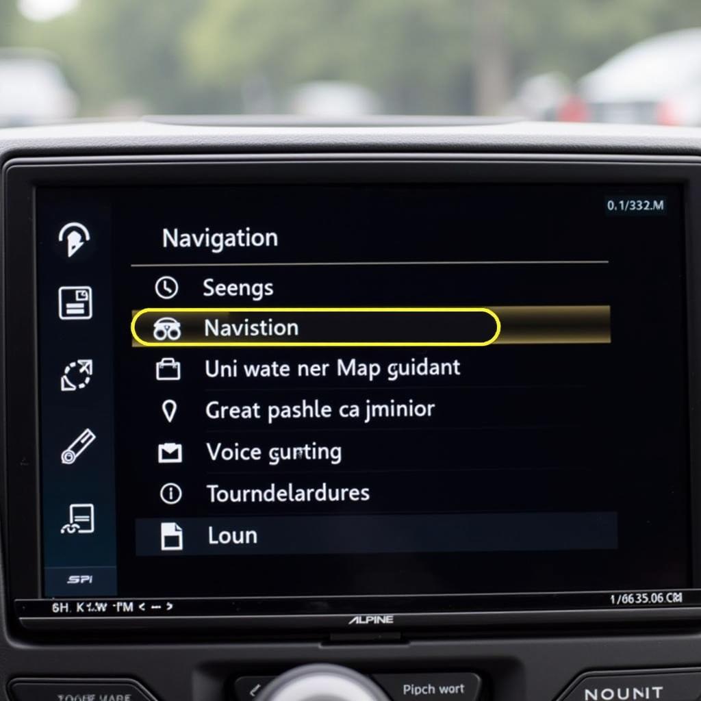 Configuring Navigation Settings on the Alpine INE-W925R