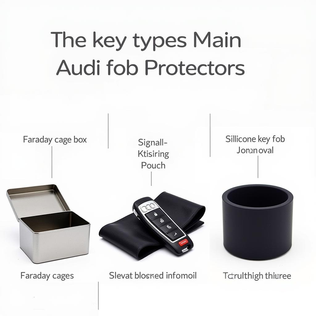 Types of Audi Key Fob Protectors: Faraday Cage, Pouch, and Cover