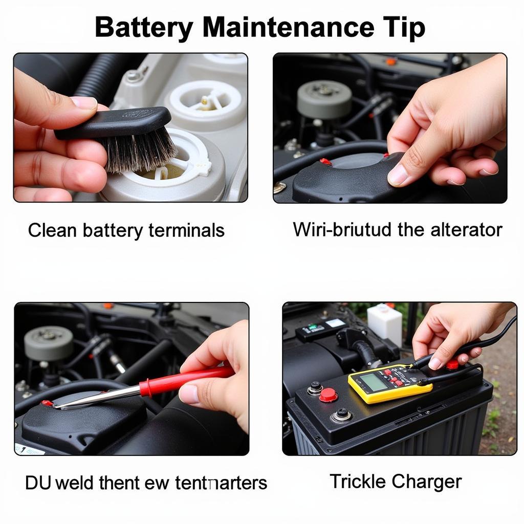 Battery Maintenance Tips to Prevent Drain: Cleaning Terminals, Testing Alternator, Using Trickle Charger