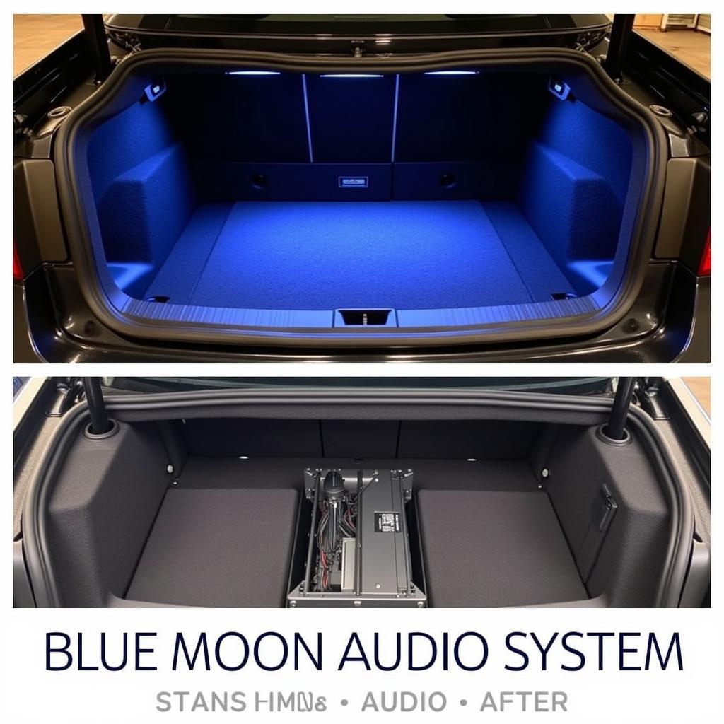 Blue Moon Audio System Installed in a BMW