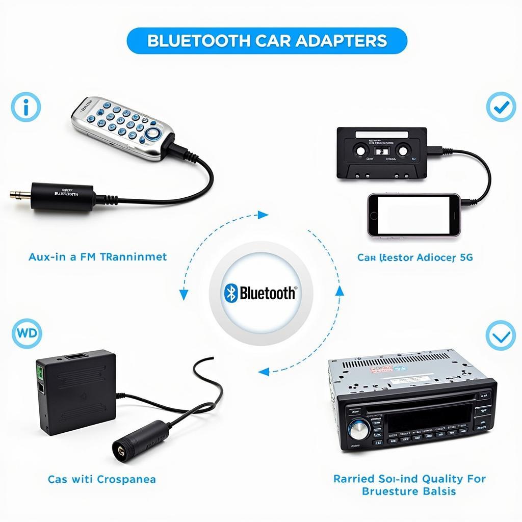 Types of Bluetooth Car Adapters