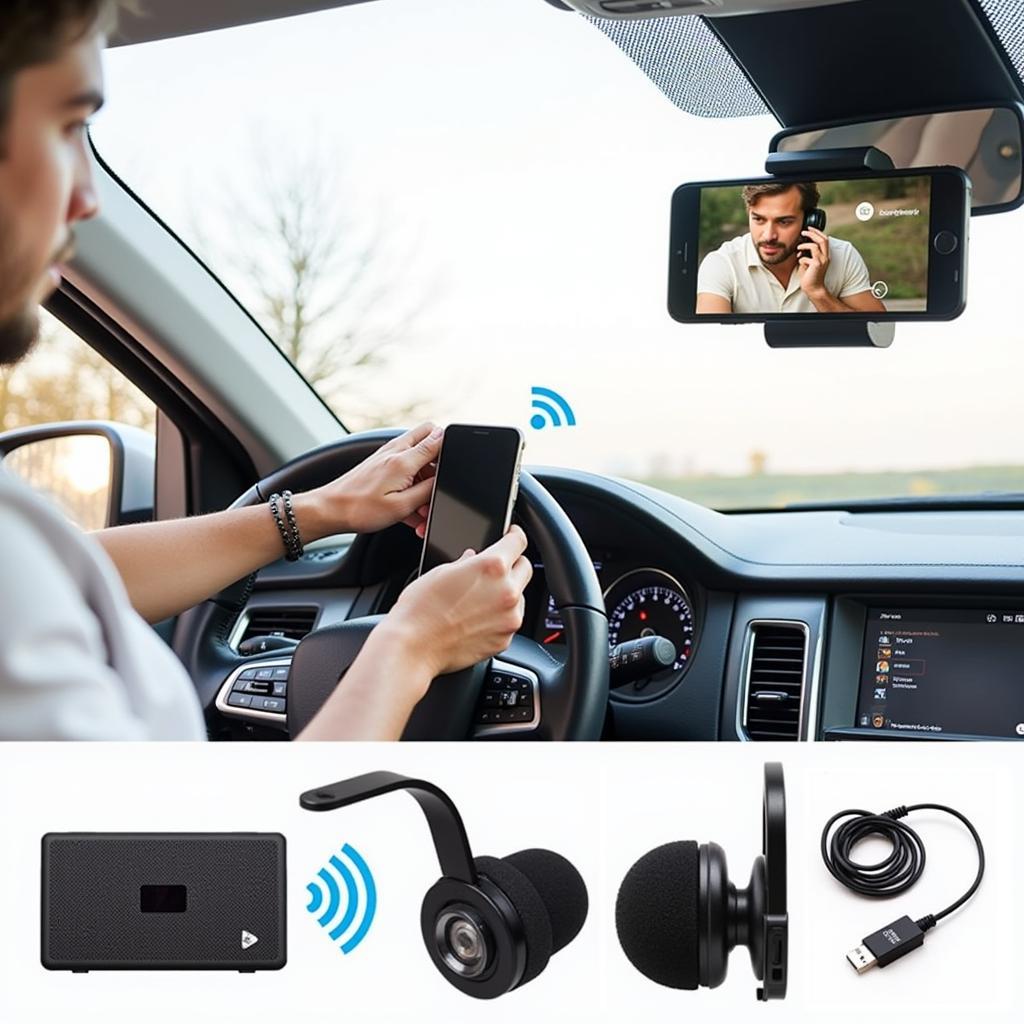 Bluetooth Car Kit for Hands-Free Calling