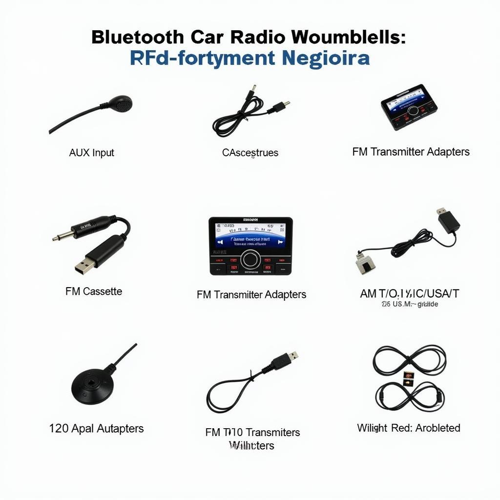 Different Types of Bluetooth Car Radio Adapters