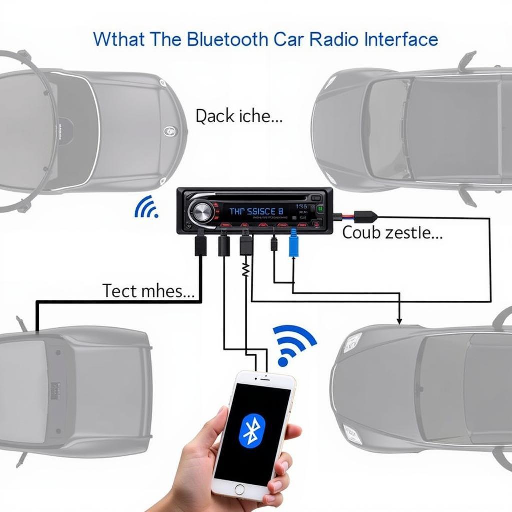 Bluetooth Car Radio Interface Diagram