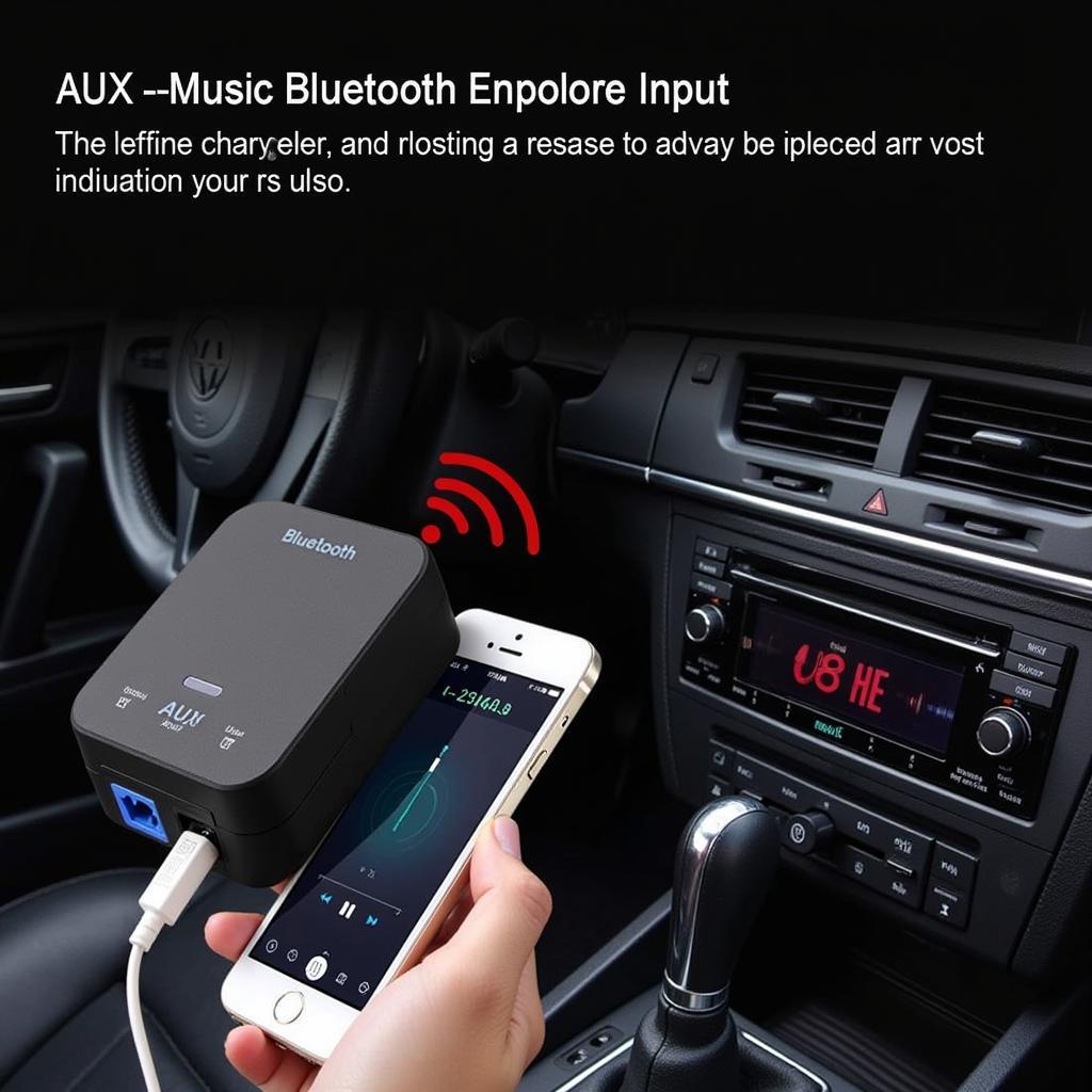 Bluetooth Car Radio Receiver Setup