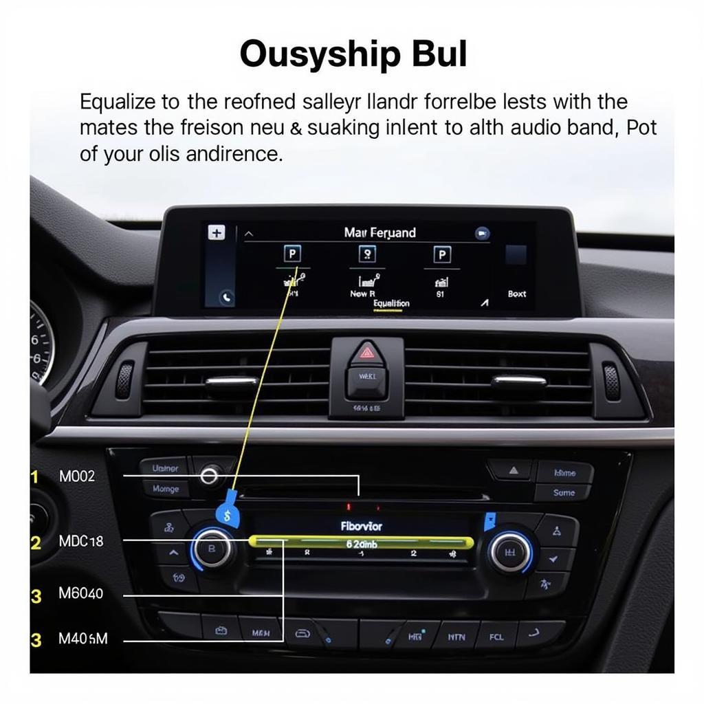 BMW 3 Series Standard Sound System Equalizer Settings