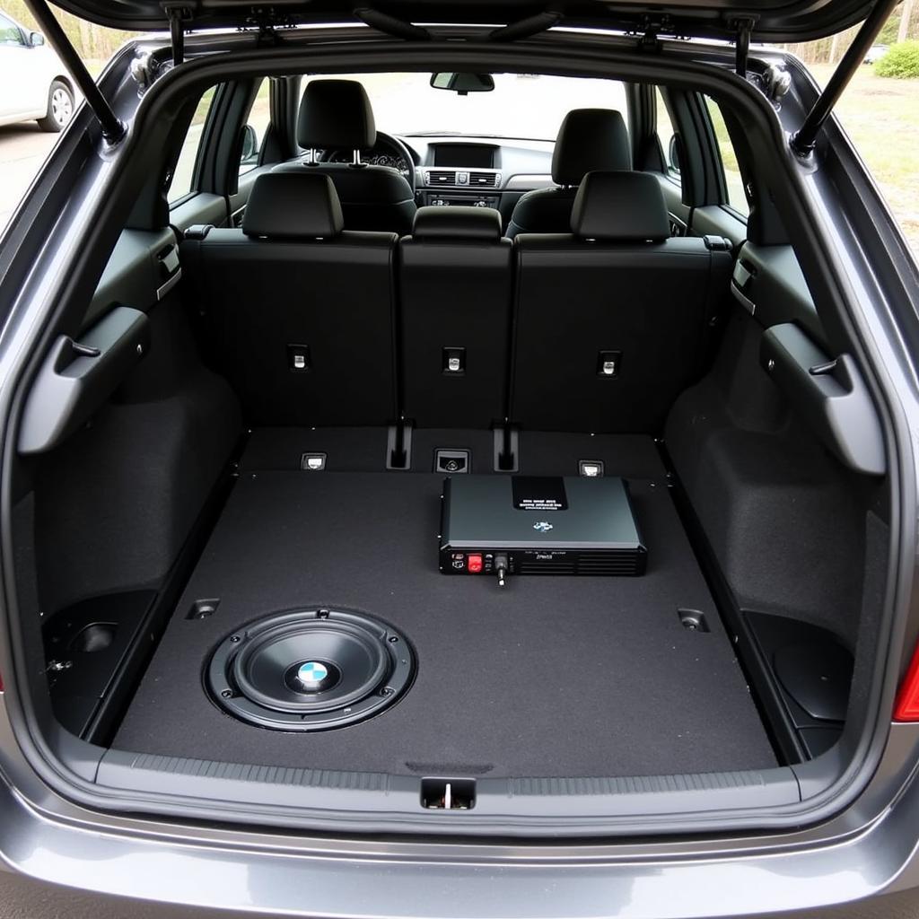 BMW 3 Series Touring Upgraded Audio System