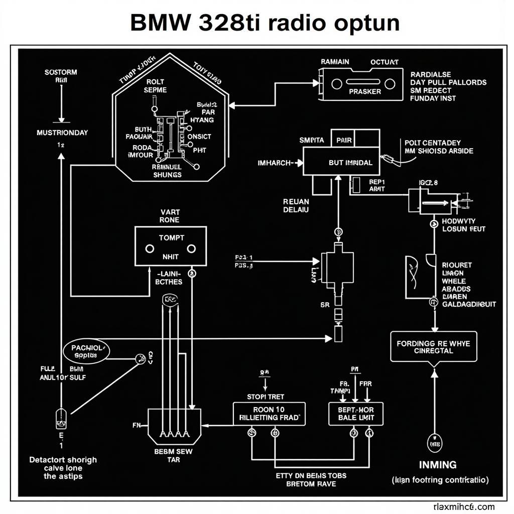 BMW 328i Radio Wiring Diagram for Troubleshooting