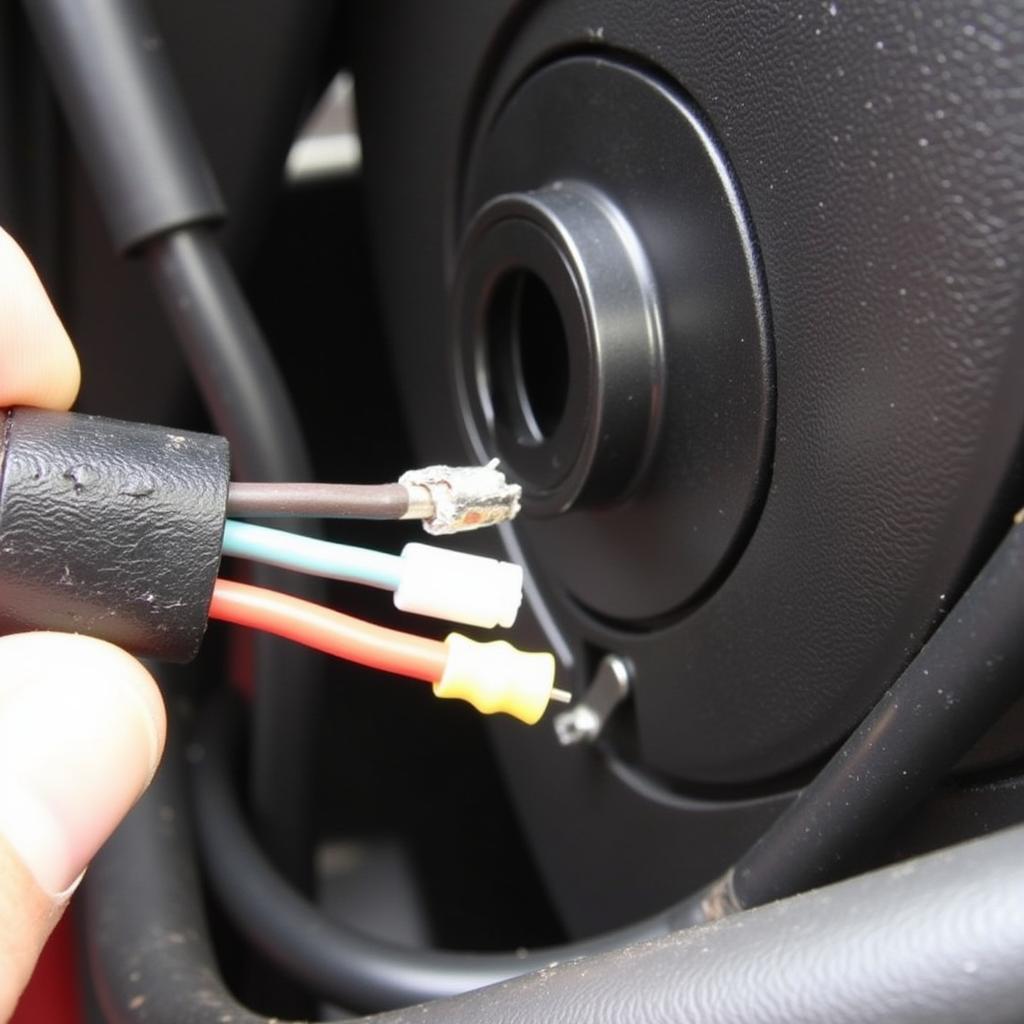 Inspecting Speaker Wiring in a BMW 650i