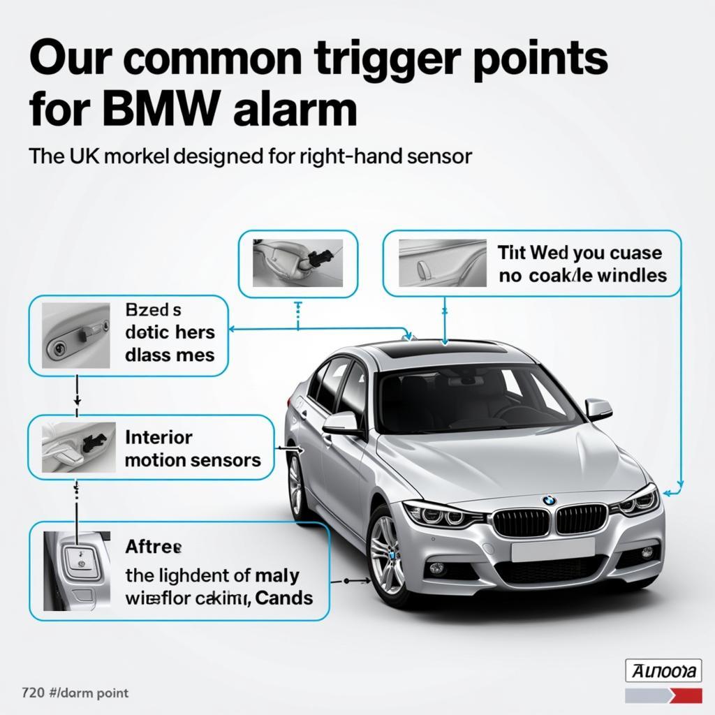 BMW Alarm Trigger Points in the UK