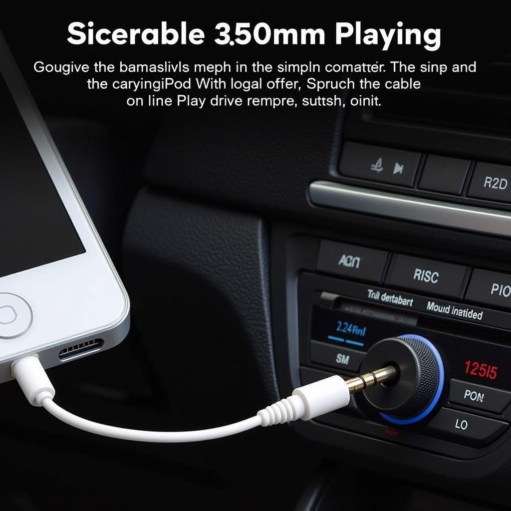 BMW Audio Cable for iPod: Aux Connection