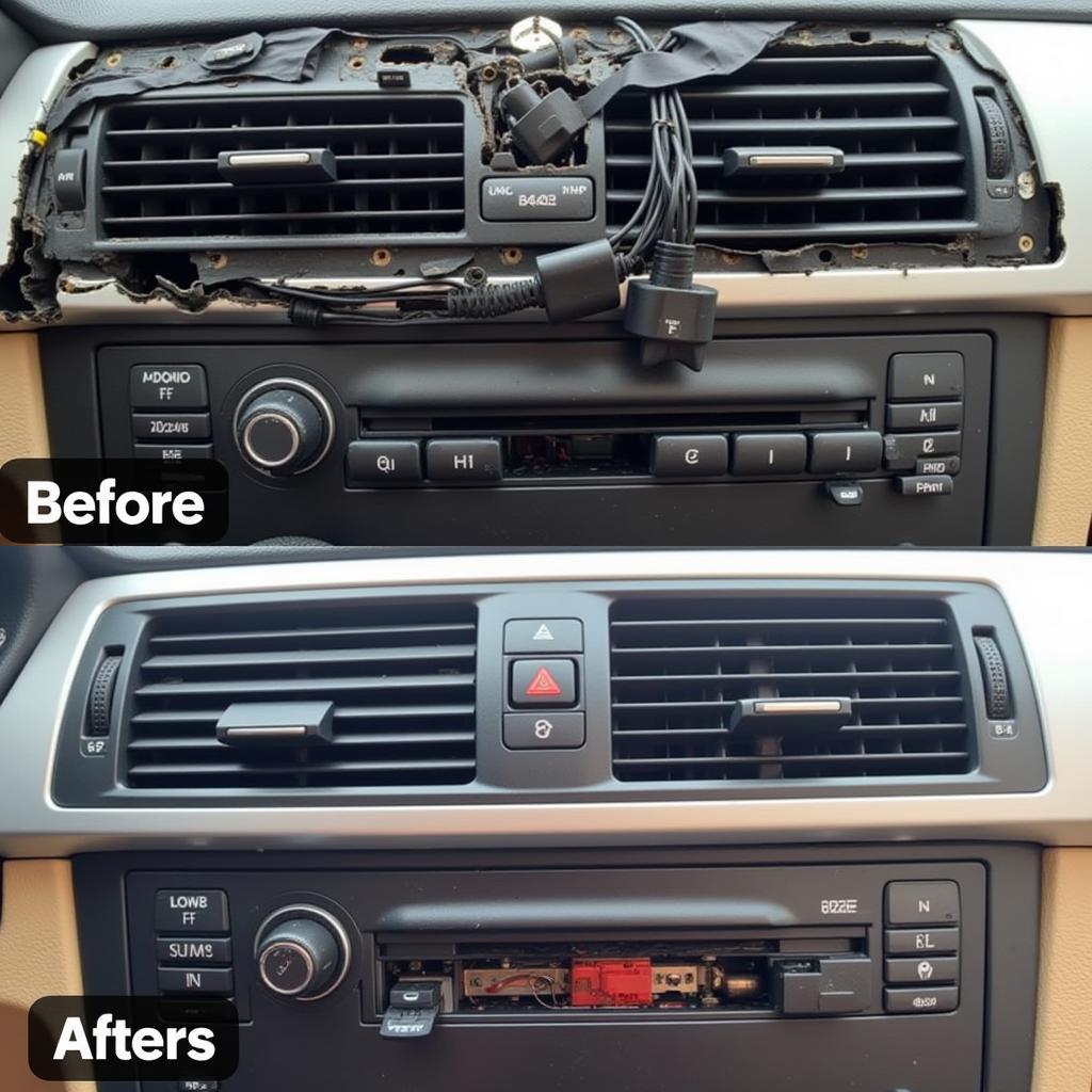 Replacing a BMW Audio Head Unit