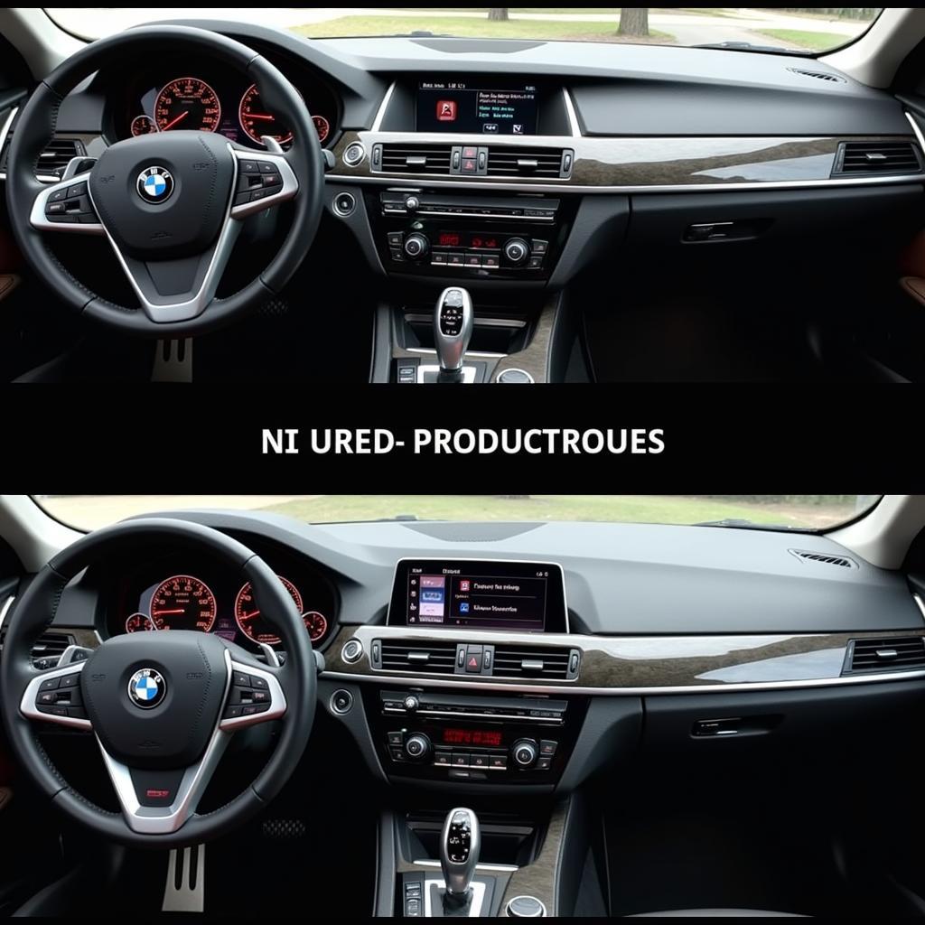 BMW Interior with Upgraded Audio System