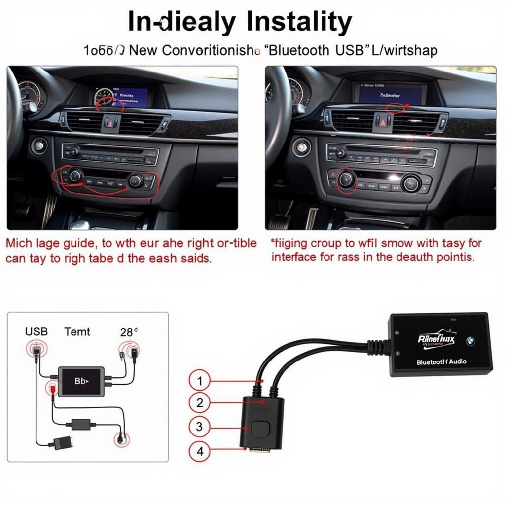 BMW Bluetooth USB Audio Interface Installation Process