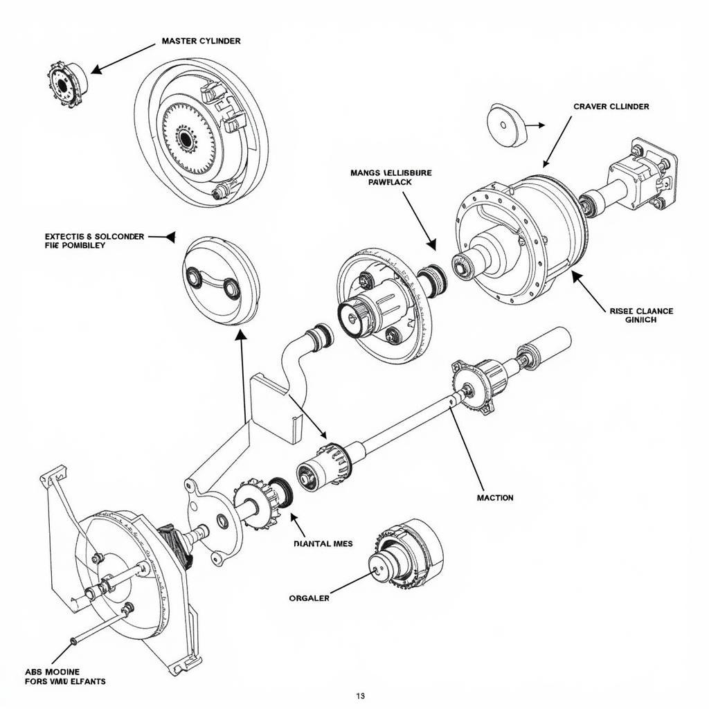 BMW Brake System Diagram