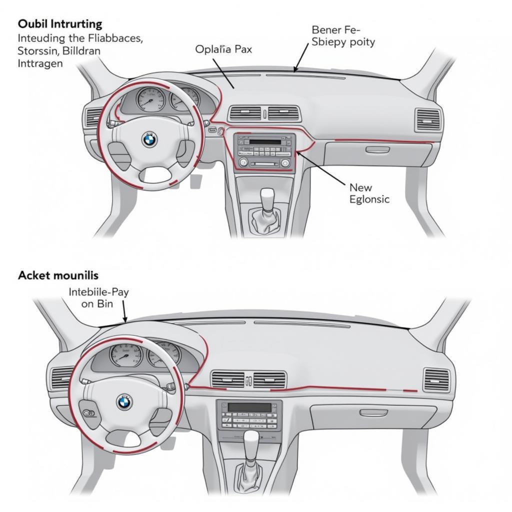 BMW E36 Audio Cable Routing Diagram