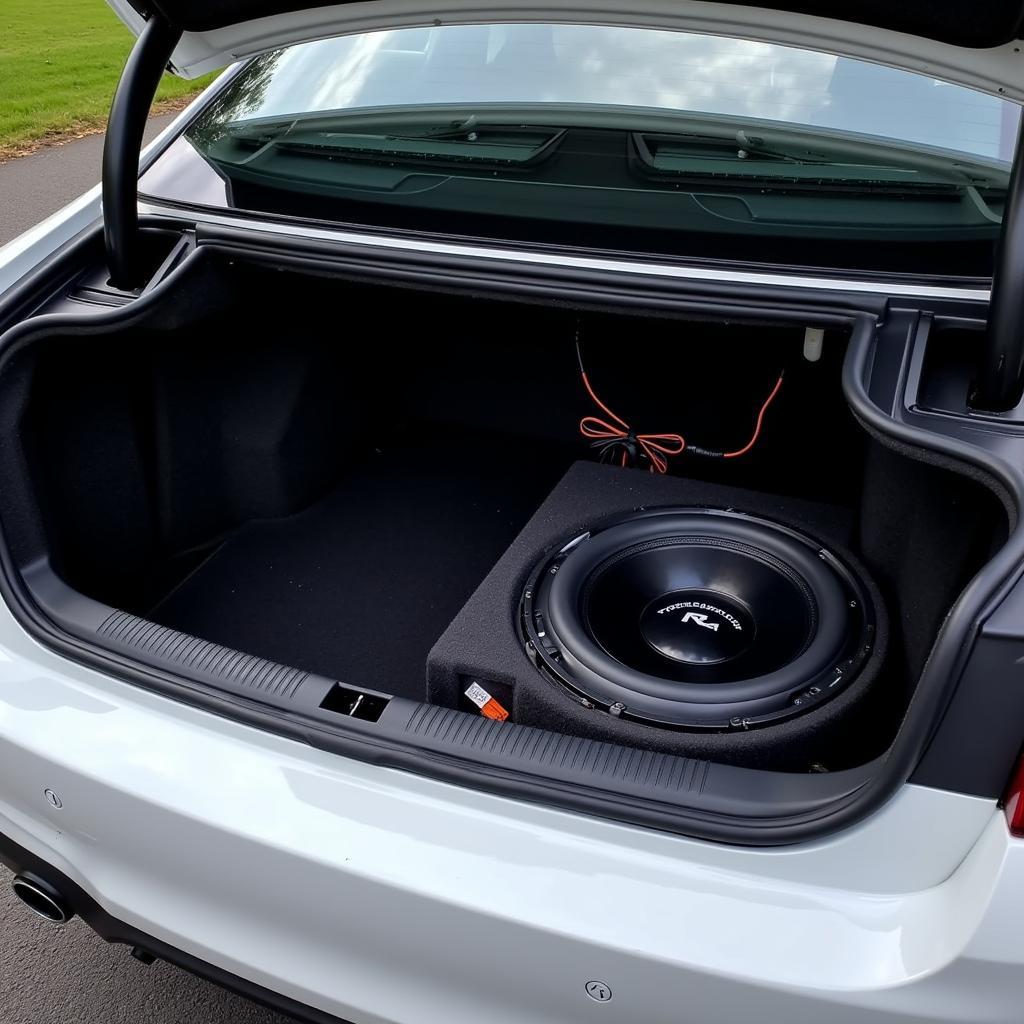 BMW F10 Subwoofer Installation: Adding Depth and Impact