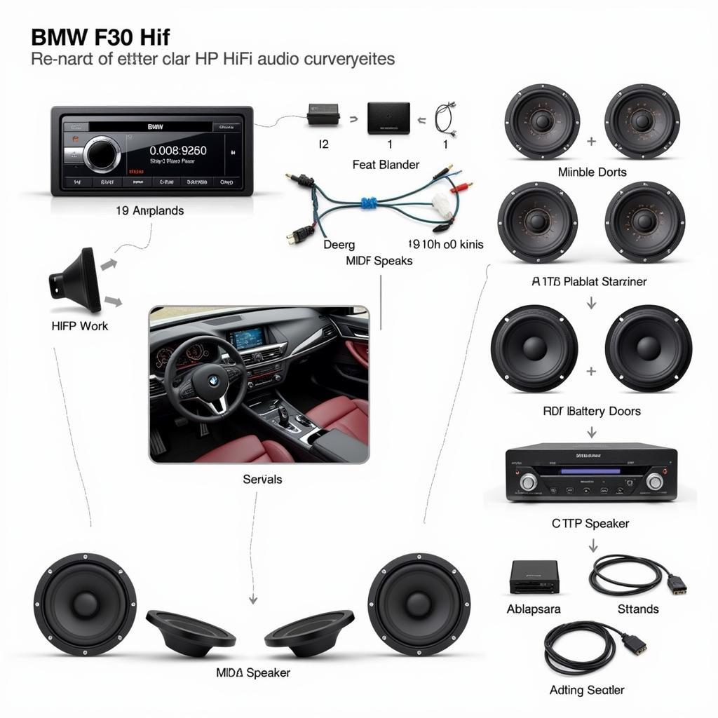 BMW F30 HiFi System Components Overview