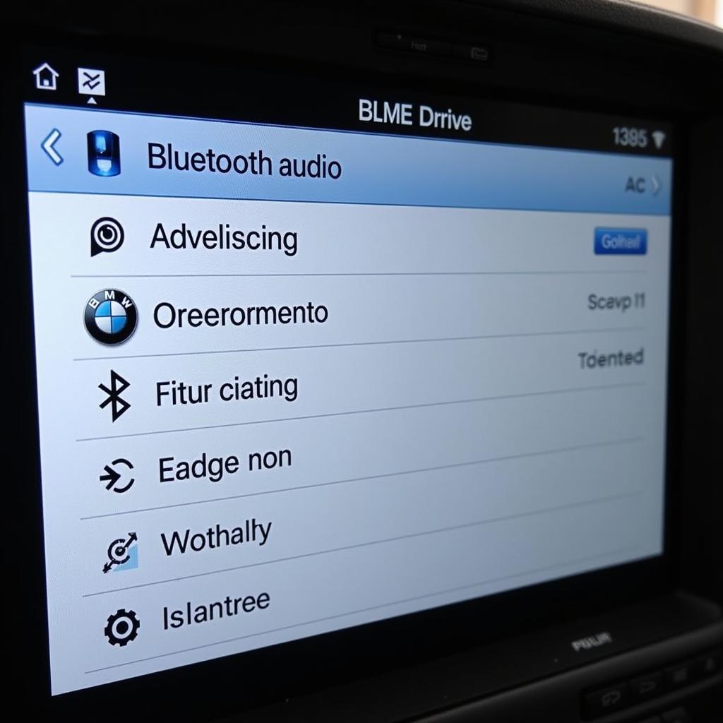 BMW iDrive Bluetooth Menu Missing